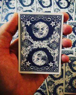 Les Melies Playing Cards! #playingcards #cardcollection #cardporn